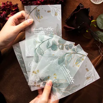 15 Buah Bahan Kertas Seni Bunga Latar Belakang Akun Manual Kertas Asam Sulfat Catatan Memo Kolase Latar Belakang Antik 8 jenis
