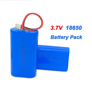 3.7 V 18650 baterai lithium 3600/5200mAh Paket baterai isi ulang papan perlindungan speaker megafon