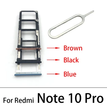 Asli Baru untuk Xiaomi Redmi 7 9 Note 8 10 Pro Mi 10 11 Tempat Kartu Sim Slot Baki Soket Adaptor Suku Cadang Pengganti Ponsel