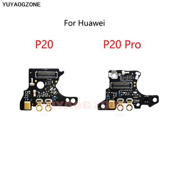 Asli untuk Huawei P20 Pro Antena Sinyal Menghubungkan Papan Mikrofon Kabel Fleksibel Papan Modul Mikrofon