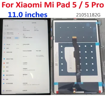 Asli untuk Xiaomi Mi Pad 11 ' 5 Pro Mi Pad5 21051182G Rakitan Digitizer Panel Sentuh Layar Tampilan LCD Sensor Kaca Pantalla