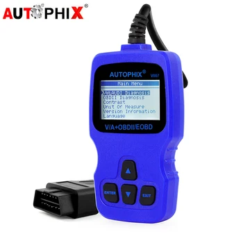 Autophix V007 OBD2 Otomotif Scanner Alat Diagnostik Mobil untuk Golf 4//5/6/7 Alat Pindai Reset Oli T5 Polo Passat b5 b6 ABS EPB