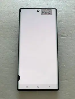 Berlaku untuk layar LCD Samsung Note10 G9700 SUPER AMOLED, dengan fungsi sentuh yang baik Dan beberapa Cacat kecil (dengan bingkai)