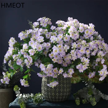 Bunga Buatan Melati Sutra Putih Kecil Bunga Natal Dekorasi Rumah Kantor Bahan Merangkai Bunga Pernikahan Alat Peraga Foto