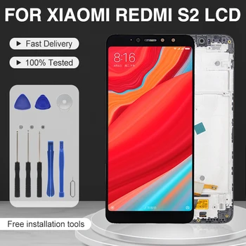 Catteny Layar 5.99 Inci untuk Xiaomi Redmi S2 Rakitan Digitizer Panel Sentuh Lcd untuk Tampilan Redmi Y2 dengan Bingkai