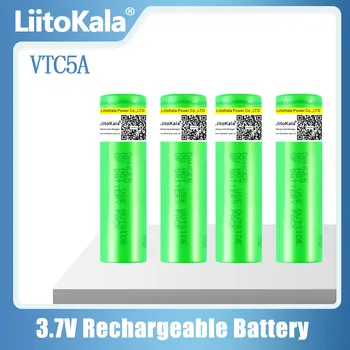 Hot Liitokala 3.7 V 2600 mAh VTC5A Baterai Li-ion Isi Ulang 18650 US18650VTC5A 35A Mainan Senter
