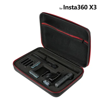 Kotak Koleksi untuk Insta360 X3 Tas Jinjing Kamera Tas Penyimpanan Portabel untuk Insta360 One X3 Aksesori Kamera Aksi