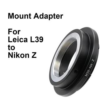 L39-Nik Z Untuk Leica L39 (39x0.977) lensa-Cincin Adaptor Dudukan Nikon Z L39-Z M39-Z M39 NZ untuk Nikon Z5 Z6 Z7 Z9 Zfc Z50 Z30 dll.