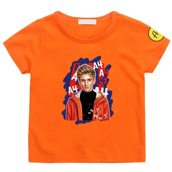 Merch A4 T Shirt Lamba Print Pakaian Anak Perempuan Pakaian Bayi Laki-laki Tee Grafis Мерч А