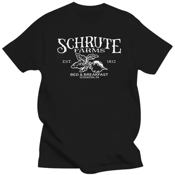 Pakaian Pria Schrute Farms T Shirt Paper Co Inc Scranton PA Kantor Dwight Pria Dewasa Amerika Serikat