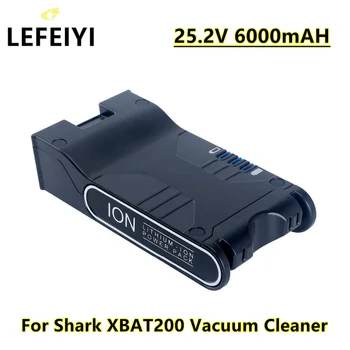 Paket Baterai Lithium-ion LEFEIYI 25.2 V 6000mAh, untuk Shark XBAT200 ION Rocket IONFlex dan Baterai Penyedot Debu Nirkabel IONFlex