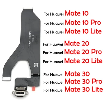 Papan Modul Kabel Fleksibel Port Pengisi Daya Dok USB Baru untuk Huawei Mate S 7 8 9 10 20 Pro 30 Lite 20X Pengganti