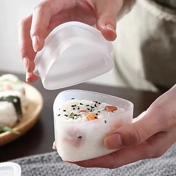 Rol Pembuat Sushi Kartun Aksesoris Bento Dapur Cetakan Pembuat Bola Nasi Cetakan Nasi Onigiri Cetakan Sushi Mesin Pembuat Sushi