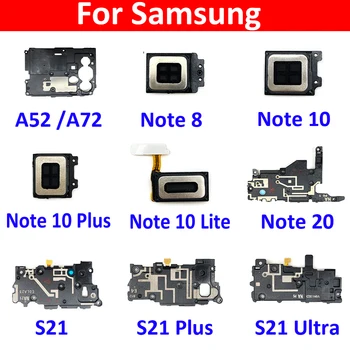 Speaker Lubang Suara Telinga Baru untuk Samsung A52 A72 Note 8 9 10 20 S21 Plus Ultra A32 4G 5G Penerima Atas Earphone