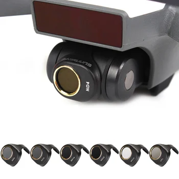 TENENELE Filter Drone Set Filter Lensa Kamera PL untuk Aksesori Drone Gimbal Filter Polarisasi Polar DJI Spark